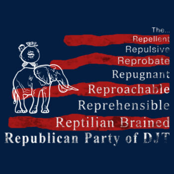 Republican Party Flag Idea T-Shirt Design