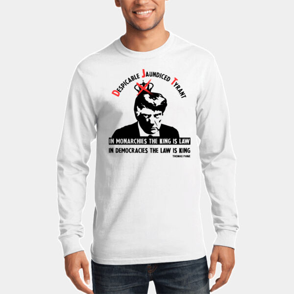 Law Is King Paine Quote Long Sleeve Thumbnail