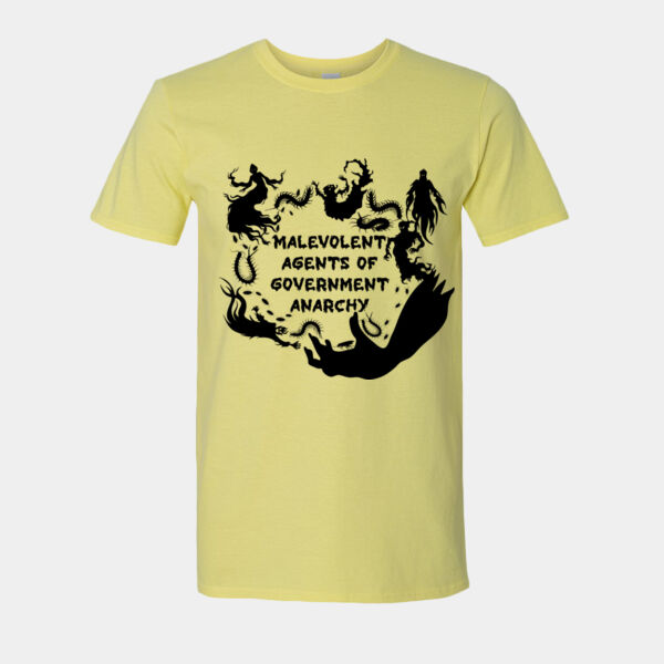 MAGA: Malevolent Agents of Government Anarchy T-Shirt Thumbnail