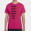 Unisex Poly-Cotton Short-Sleeve T-Shirt Thumbnail